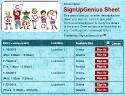 elementary school sign up sheet