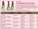 ballet sign up sheet