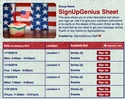 fourth of july stand sign up sheet