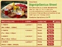 picnic sign up sheet
