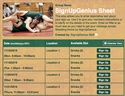 wrestling sign up sheet
