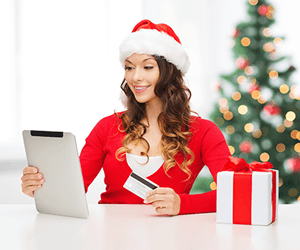 santa girl online payments