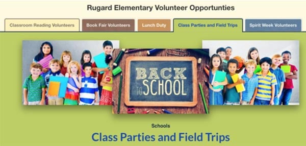 rugard elementary tabbed sign ups