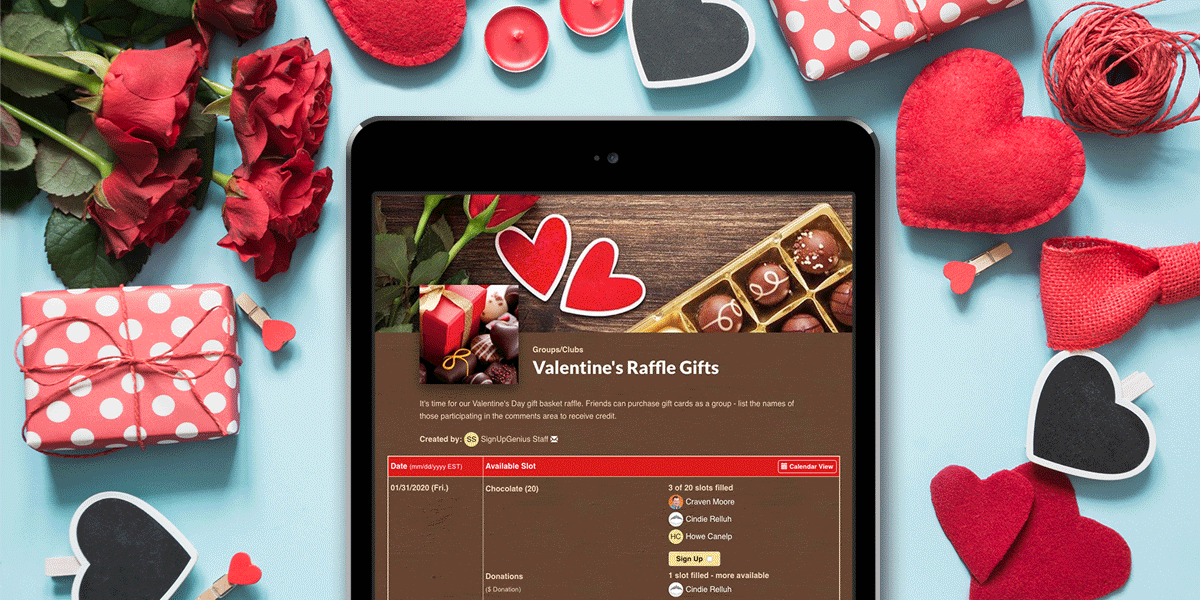 Valentines Event 2020 – Event Calendar