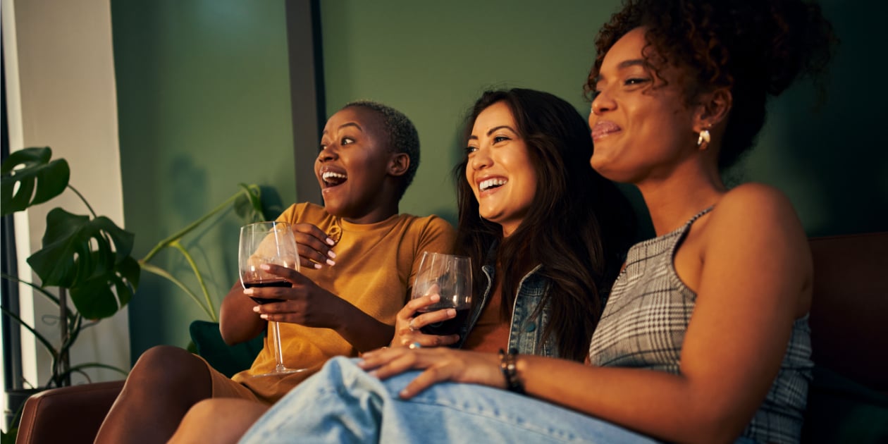 Having a fun ladies night with your friends at home? You can still