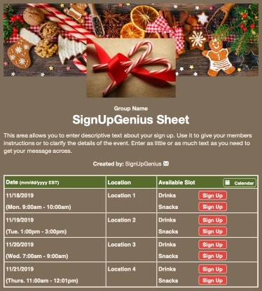 christmas candy canes cookies decorations decorating baking gingerbread holidays sign up form
